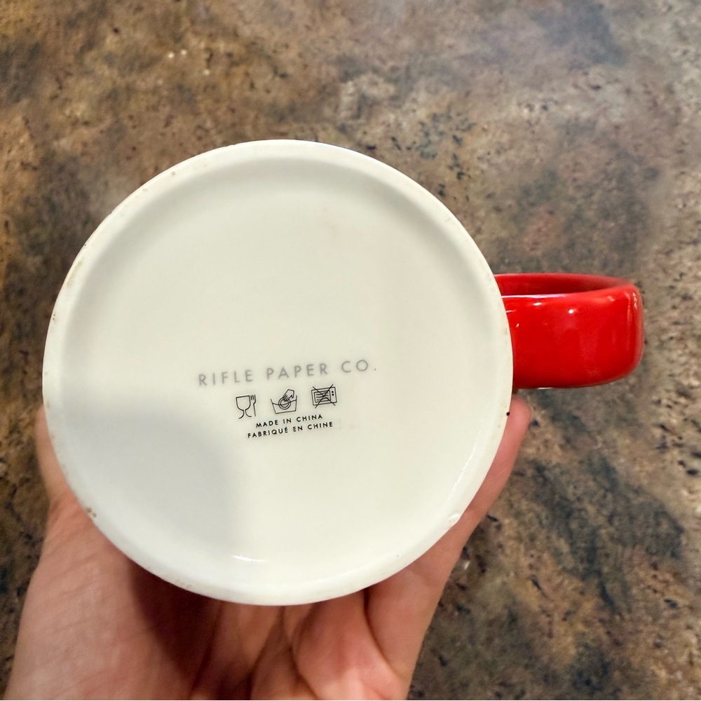 RIFLE PAPER CO. Stoneware Cherries Mug - Picture 5 of 6